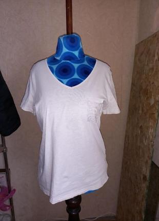 Базовая футболка с ажурной спинкой cha cha 52 размер1 фото