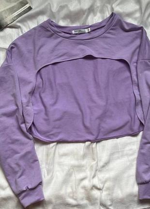 Фіолетовий топ-болеро