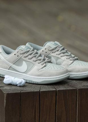 Женские кроссовки nike sb dunk grey 38-39-40-414 фото