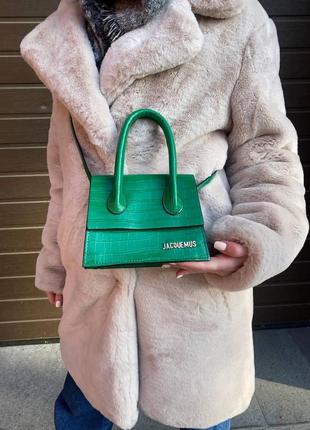 Мини сумочка jacquemus green2 фото