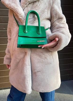 Мини сумочка jacquemus green3 фото