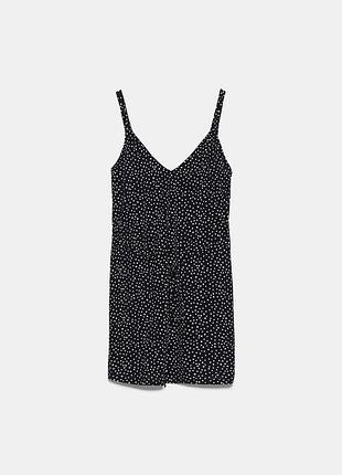 Сукня міні в горошок zara