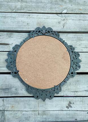 Советкое зеркало на стену в металлической рамке ссср круглое