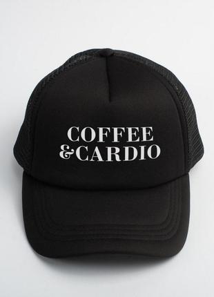 Кепка "coffee and cardio"