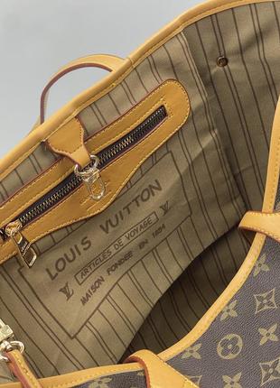 Женская сумка шоппер канва, сумка женская шоппер 2 в 1, сумка под стили ✨ луи виттон с кошельком косметичка7 фото