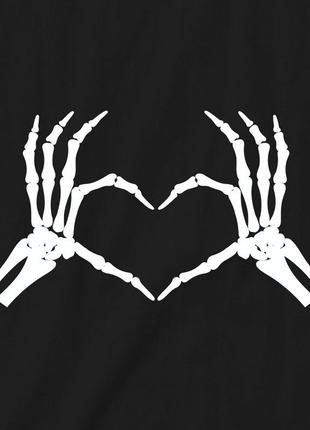 Свитшот "skeleton heart" женский2 фото
