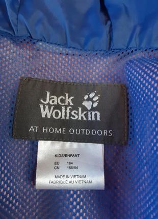 Плащ дощовик куртка для дівчинки jack wolfskin9 фото