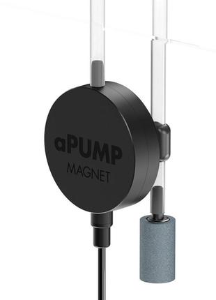 Безшумний акваріумний компресор aqualighter collar apump magnet для акваріумів до 100 л (7918)2 фото