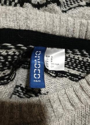 Стильный брендовый свитер h&m7 фото