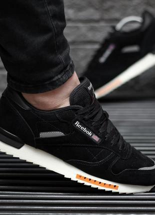 Чоловічі кросівки reebok classic ripple sn black.5 фото