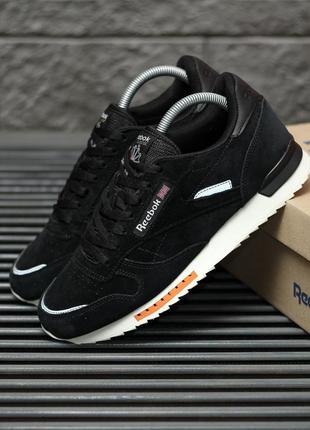 Чоловічі кросівки reebok classic ripple sn black.2 фото