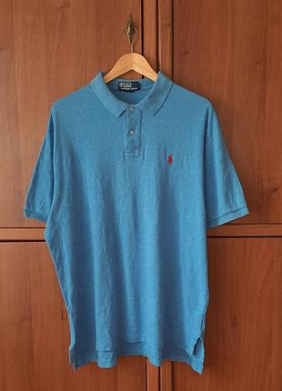 Винтажная мужская футболка-поло polo by ralph lauren vintage