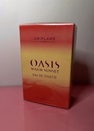 Oasis warm sunset oriflame туалетная вода орифлейм