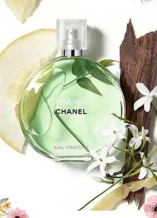 Chanel chance eau fraiche туалетна вода 100 ml духи шанель шанс фреш зелений 100 мл зелені фреш зелений