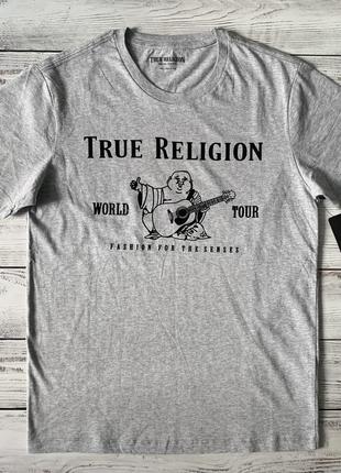 Стильна чоловіча футболка від бренду true religion оригінал