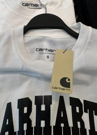 Футболки чоловічі кархарт carhartt big logo6 фото