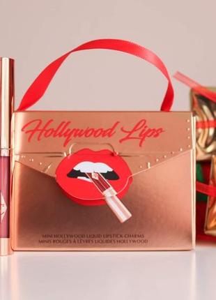 Charlotte tilbury mini hollywood lips duo6 фото