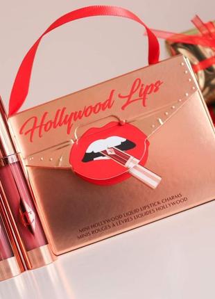 Charlotte tilbury mini hollywood lips duo8 фото