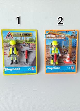 Игровые наборы серия "строитель".племобиль. geobra. playmobil.