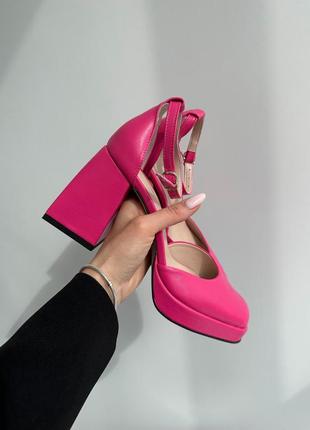 Barbie туфлі (малинові)