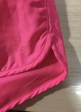 Шорты h&m sports shorts neon pink7 фото