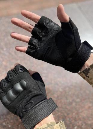 Перчатки короткопалые, военные перчатки без пальцев, перчатки тактические летние, перчатки с