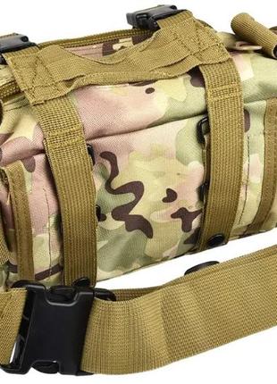 Рюкзак армійський, тактичний, об'єм 55 л. колір мультикам5 фото