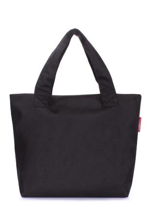 Женская текстильная сумка черная
