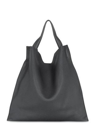 Женская кожаная сумка bohemia черная
