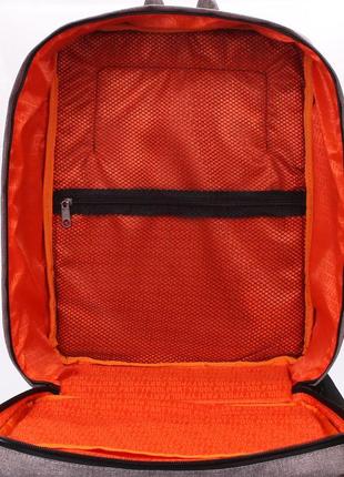 Рюкзак для ручной клади airport 40x30x20см wizz air / мау серый4 фото
