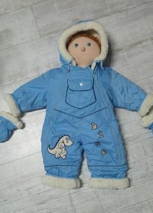 Зимний комбинезон для мальчика