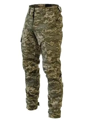 Тактичні штани військові піксель зсу a57 spag iii 44р - 64р тактичні літні штани військові чоловічі армійські бойові піксель