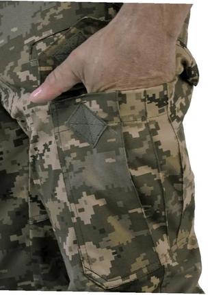 Тактичні штани військові піксель зсу a57 spag iii 44р - 64р тактичні літні штани військові чоловічі армійські бойові піксель3 фото