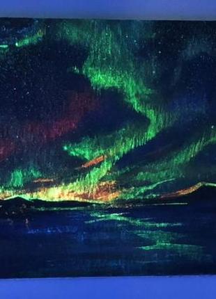 Люминесцентная краска для рисования altey 20 г оранжевая - оранжевое свечение...