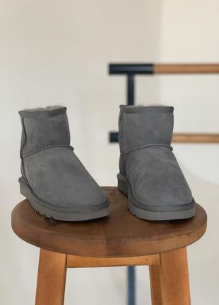 Ботинки Shoes UGG W Classic Mini Ugg Rubber Logo 1108231 Fea