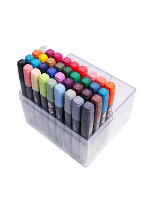 Скетч маркеры двусторонние для эскизов 36 цвета crelando