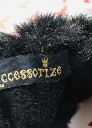 Хутровий шарф, шарф-комір, шарф accessorize4 фото