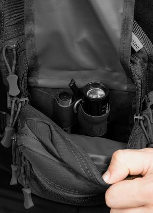 Сумка тактична військова армійська для охорони та військових зсу 6663 чорний tr-44