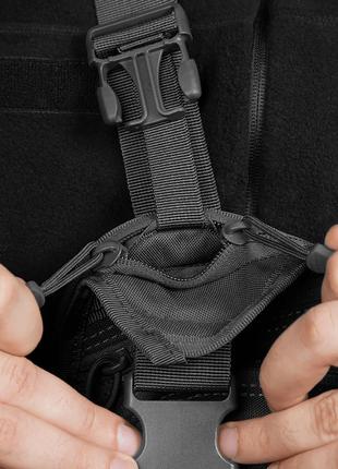 Сумка тактична військова армійська для охорони та військових зсу 6663 чорний tr-44