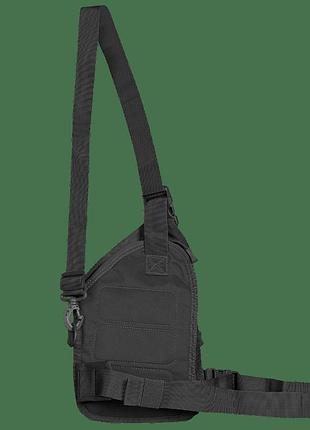 Сумка тактична військова армійська для охорони та військових зсу 6663 чорний tr-44