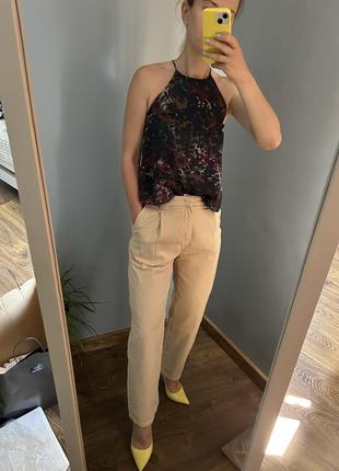 Штаны, брюки светлые pull & bear