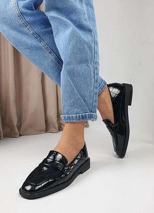 Лоферы эффектный дизайн,легкие не твердые♥️