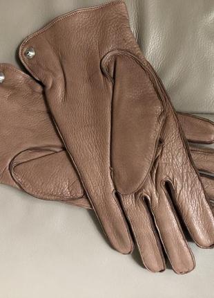 Перчатки мужские кожаные alpa gloves венгрия2 фото