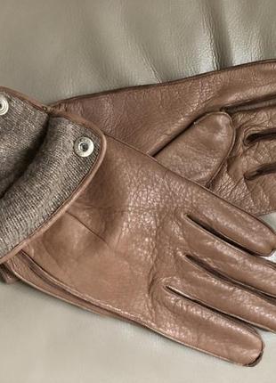 Перчатки мужские кожаные alpa gloves венгрия4 фото