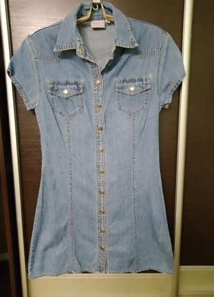 Платье джинс