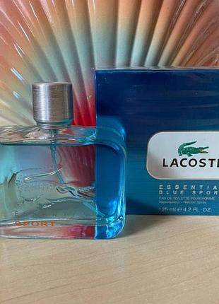 Туалетная вода lacoste essential blue sport лакост эссеншл блу спорт 125 мл