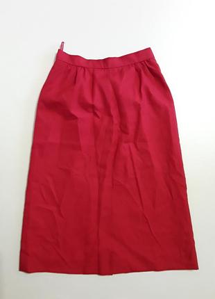 Фирменная полушерстяная теплая юбка