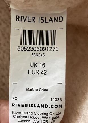 Тепла вовна альпака кофта светр кардиган бомбер river island 164 фото