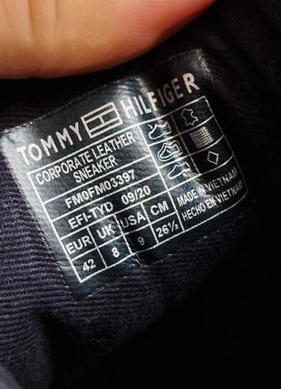 Шикарні шкіряні кеди tommy hilfiger, оригінал7 фото