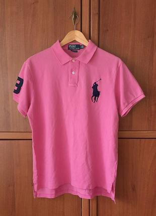 Винтажная мужская футболка-поло polo by ralph lauren vintage